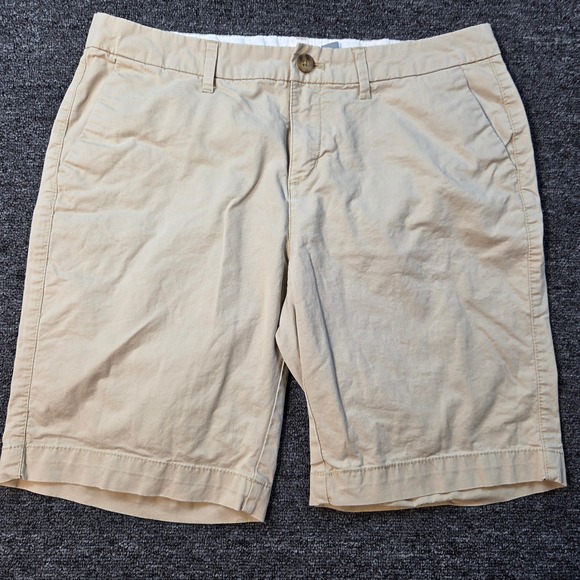 Old Navy Pants - Old Navy Chino Shorts Women Size 6 Tan Khaki Cotton Stretch Casual Preppy Summer